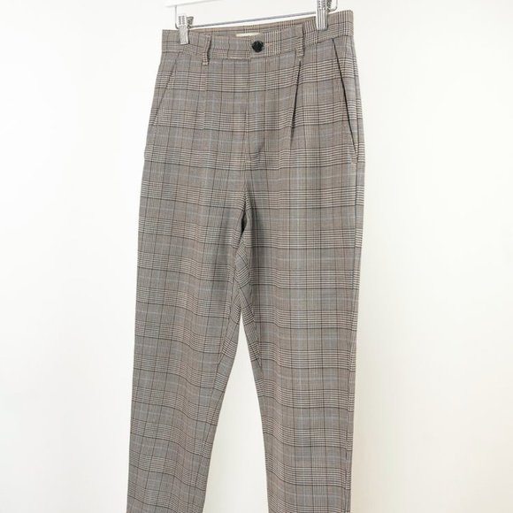 Carhartt Pullman Grey Glencheck Ankle Pants - Picture 2 of 7